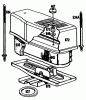 Toro 30103 - Mid-Size Proline Gear Traction Unit, 12 hp, 1989 (9000001-9999999) Ersatzteile BRIGGS & STRATTON MODEL NO. 281706-0180-01 #1