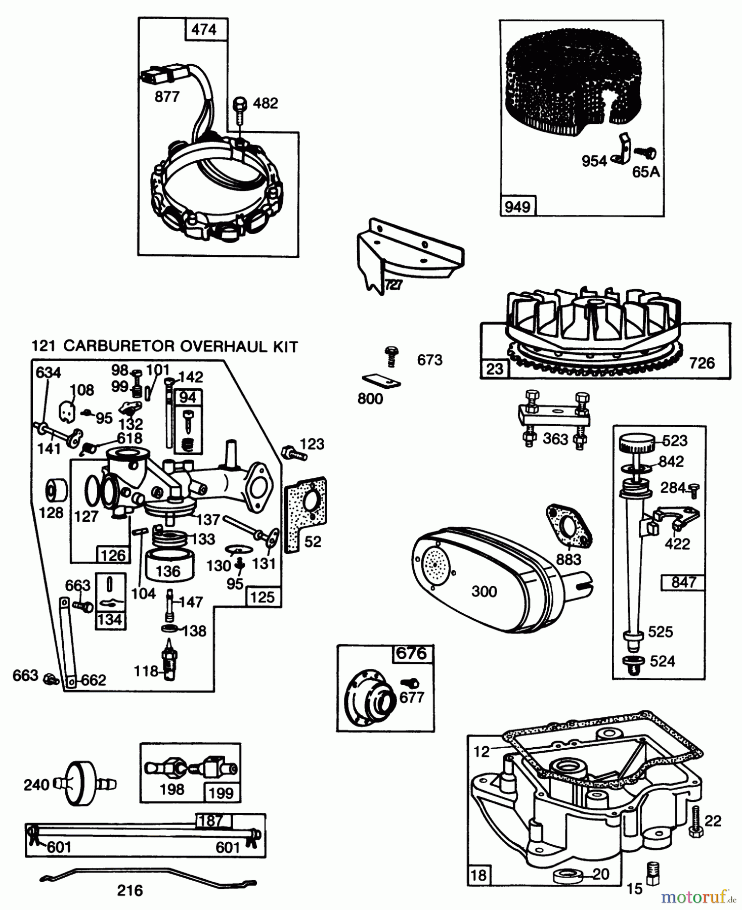 Toro Neu Mowers, Drive Unit Only 30111 - Toro Mid-Size Proline Gear Traction Unit, 11 hp, 1986 (6000001-6999999) BRIGGS & STRATTON MODEL NO. 253706-0180-01 #3