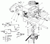 Toro 30111 - Mid-Size Proline Gear Traction Unit, 11 hp, 1986 (6000001-6999999) Ersatzteile ENGINE ASSEMBLY