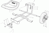 Toro 30111 - Mid-Size Proline Gear Traction Unit, 11 hp, 1986 (6000001-6999999) Ersatzteile SULKY KIT MODEL NO. 30122 (OPTIONAL)