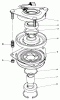 Toro 30112 - Mid-Size Proline Gear Traction Unit, 12.5 hp, 1986 (6000001-6999999) Ersatzteile CLUTCH ASSEMBLY NO. 54-3200