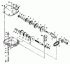 Toro 30112 - Mid-Size Proline Gear Traction Unit, 12.5 hp, 1990 (0000001-0999999) Ersatzteile PEERLESS TRANSMISSION MODEL NO. 700-039