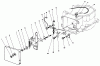 Toro 30113 - Mid-Size Proline Gear Traction Unit, 8 hp, 1989 (9000001-9999999) Ersatzteile GOVERNOR ASSEMBLY