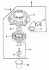 Toro 30114 - Mid-Size Proline Gear Traction Unit, 14 hp, 1991 (1000001-1999999) Ersatzteile STARTING SYSTEM-ENGINE KOHLER MODEL NO. CV1 4T-1412