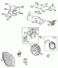 Toro 30116 - Mid-Size Proline Gear Traction Unit, 16 hp, 1987 (7000001-7999999) Ersatzteile ENGINE BRIGGS & STRATTON MODEL NO. 402707-0158-01 #3
