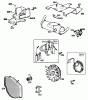 Toro 30116 - Mid-Size Proline Gear Traction Unit, 16 hp, 1989 (9000001-9999999) Ersatzteile BRIGGS & STRATTON ENGINE MODEL NO. 402707-0158-01 #3