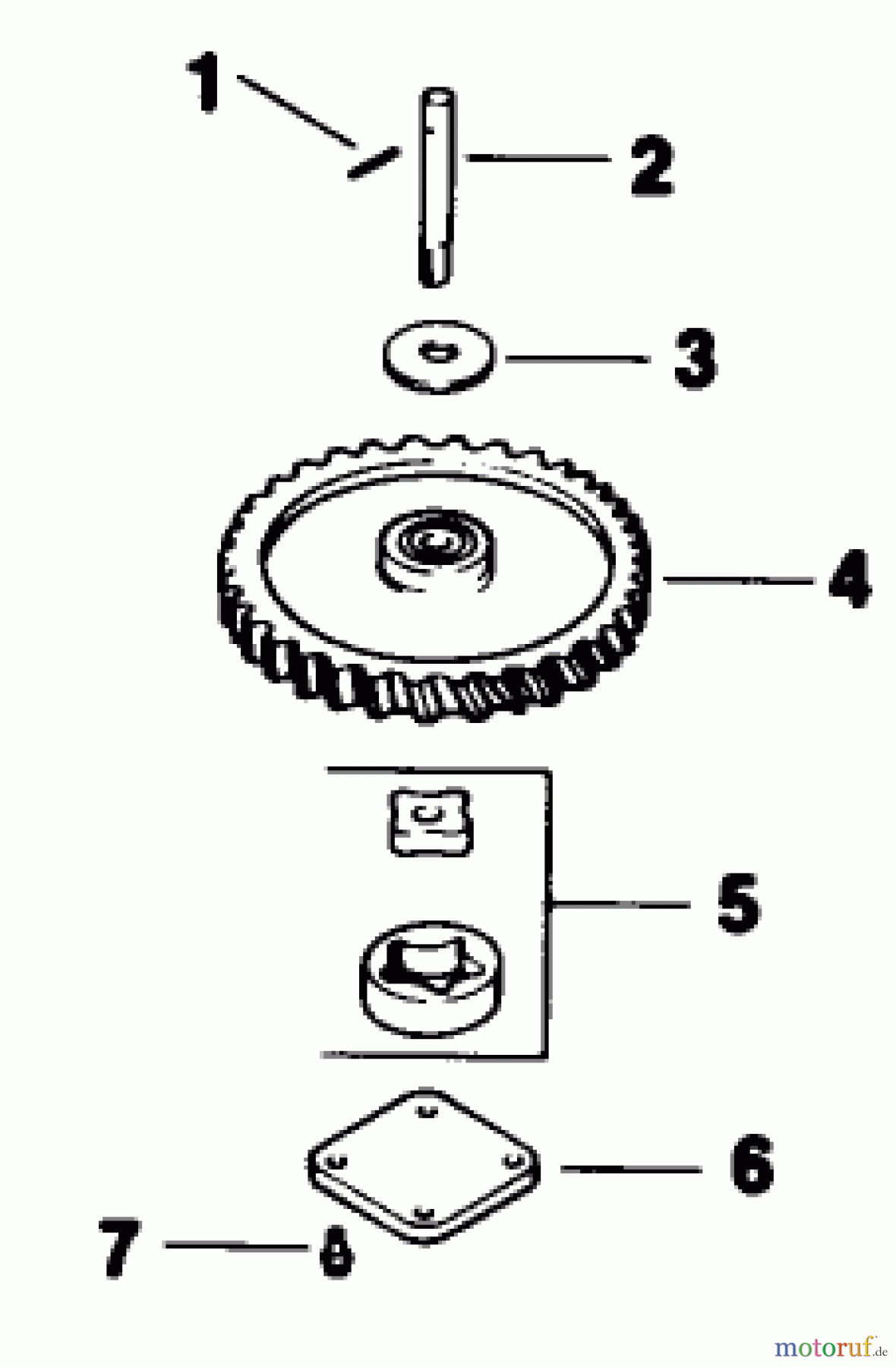  Toro Neu Mowers, Drive Unit Only 30117 - Toro Mid-Size Proline Gear Traction Unit, 16 hp, 1990 (0000001-0999999) OIL PUMP-ENGINE KOHLER MODEL NO. MV16S-TYPE 56511