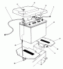 Toro 30117 - Mid-Size Proline Gear Traction Unit, 16 hp, 1991 (1000001-1999999) Ersatzteile BATTERY ASSEMBLY