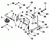 Toro 30117 - Mid-Size Proline Gear Traction Unit, 16 hp, 1991 (1000001-1999999) Ersatzteile GOVERNOR-ENGINE KOHLER MODEL NO. MV16S-TYPE 56511