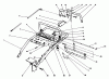 Toro 30117 - Mid-Size Proline Gear Traction Unit, 16 hp, 1991 (1000001-1999999) Ersatzteile HANDLE ASSEMBLY