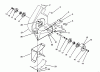Toro 79301 - 42"/48" Vacuum Bagger, 1993 (3900001-3999999) Ersatzteile HOUSING & IMPELLER ASSEMBLY