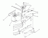 Toro 79301 - 42"/48" Vacuum Bagger, 1993 (3900001-3999999) Ersatzteile PULLEY & BELT ASSEMBLY