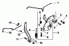 Toro 30156 - Mid-Size Proline Gear Traction Unit, 12.5 hp, 1991 (100001-199999) Ersatzteile ENGINE CONTROLS-ENGINE KOHLER MODEL CV12.5T SPEC. NO. 1254