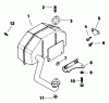 Toro 30156 - Mid-Size Proline Gear Traction Unit, 12.5 hp, 1991 (100001-199999) Ersatzteile EXHAUST-ENGINE KOHLER MODEL CV12.5T SPEC. NO. 1254