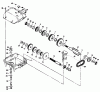 Toro 30156 - Mid-Size Proline Gear Traction Unit, 12.5 hp, 1991 (100001-199999) Ersatzteile PEERLESS TRANSMISSION MODEL NO. 700-039