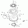 Toro 30156 - Mid-Size Proline Gear Traction Unit, 12.5 hp, 1992 (200001-299999) Ersatzteile IGNITION ELECTRICAL-ENGINE-KOHLER MODEL CV12.5T SPECS NO. 1254