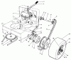Toro 30156 - Mid-Size Proline Gear Traction Unit, 12.5 hp, 1993 (390001-399999) Ersatzteile AXLE ASSEMBLY