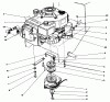 Toro 30156 - Mid-Size Proline Gear Traction Unit, 12.5 hp, 1993 (390001-399999) Ersatzteile ENGINE ASSEMBLY