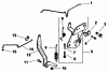 Toro 30156 - Mid-Size Proline Gear Traction Unit, 12.5 hp, 1993 (390001-399999) Ersatzteile ENGINE CONTROLS-ENGINE KOHLER-MODEL CV12.5T SPEC. NO. 1254