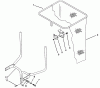Toro 07-4XVS01 - Easy Twin 42"/48" Vacuum Bagger, 1992 (2000001-2999999) Ersatzteile BAG & FRAME ASSEMBLY