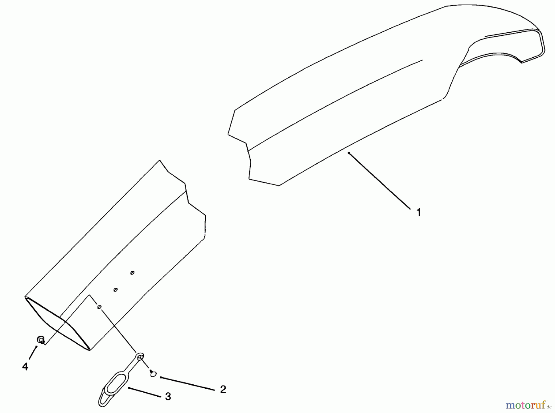 Toro Neu Accessories, Mower 07-4XVS01 - Toro Easy Twin 42