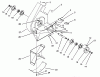 Toro 07-4XVS01 - Easy Twin 42"/48" Vacuum Bagger, 1992 (2000001-2999999) Ersatzteile HOUSING & IMPELLER ASSEMBLY