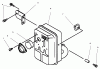 Toro 30165 - Mid-Size Proline Gear Traction Unit, 12.5 hp, 1995 (5900001-5999999) Ersatzteile MUFFLER