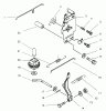 Toro 30166 - Mid-Size Proline Gear Traction Unit, 12.5 hp, 1995 (590001-599999) Ersatzteile CONTROL EQUIPMENT