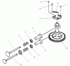 Toro 30166 - Mid-Size Proline Gear Traction Unit, 12.5 hp, 1995 (590001-599999) Ersatzteile VALVE/CAMSHAFT