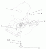 Toro 100-2863 - Kawasaki Zone Start Conversion Kit Ersatzteile ENGINE & RETAINER ASSEMBLY