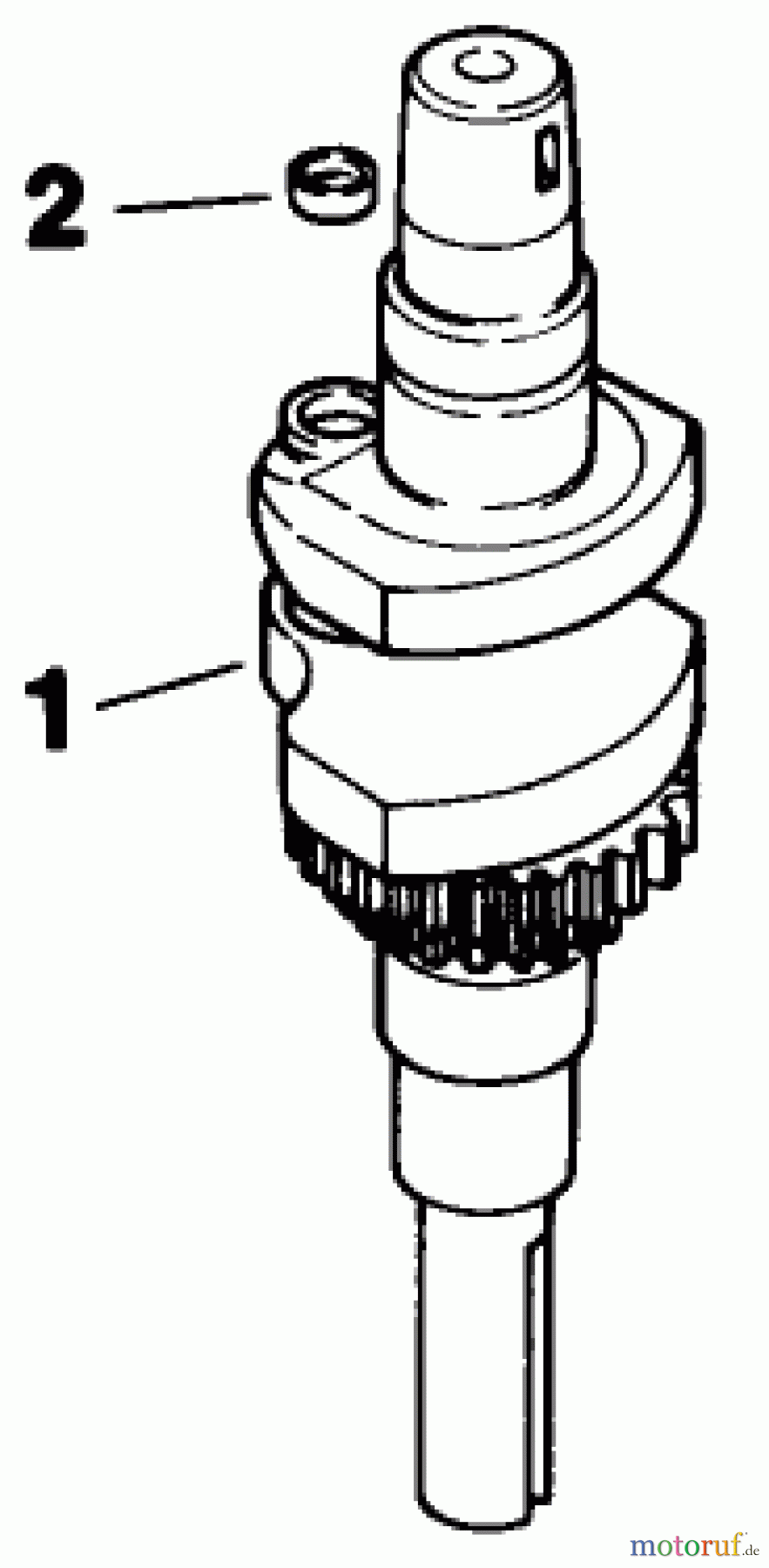 Toro Neu Mowers, Drive Unit Only 30175 - Toro Mid-Size Proline Gear Traction Unit, 14 hp, 1991 (10000001-19999999) CRANKSHAFT-KOHLER ENGINE MODEL NO. CV14 T-1412
