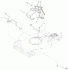 Toro 100-2863 - Kawasaki Zone Start Conversion Kit Ersatzteile TUNNEL & ENGINE GUARD ASSEMBLY