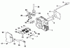 Toro 30175 - Mid-Size Proline Gear Traction Unit, 14 hp, 1992 (20000001-29999999) Ersatzteile CYLINDER HEAD/VALVE/BREATHER-ENGINE KOHLER MODEL NO. CV14T-1412