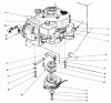 Toro 30175 - Mid-Size Proline Gear Traction Unit, 14 hp, 1992 (20000001-29999999) Ersatzteile ENGINE ASSEMBLY