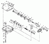 Toro 30175 - Mid-Size Proline Gear Traction Unit, 14 hp, 1992 (20000001-29999999) Ersatzteile PEERLESS TRANSMISSION MODEL NO. 700-039