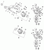 Toro 30180 - Mid-Size Proline Gear Traction Unit, 16 hp, 1991 (100001-199999) Ersatzteile CARBURETOR-ENGINE KOHLER MODEL NO. MV16S-TYPE 56511