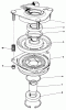 Toro 30180 - Mid-Size Proline Gear Traction Unit, 16 hp, 1991 (100001-199999) Ersatzteile CLUTCH ASSEMBLY NO. 54-3200
