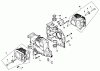 Toro 30180 - Mid-Size Proline Gear Traction Unit, 16 hp, 1991 (100001-199999) Ersatzteile CRANKCASE-ENGINE KOHLER MODEL NO. MV16S-TYPE 56511