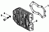 Toro 30180 - Mid-Size Proline Gear Traction Unit, 16 hp, 1991 (100001-199999) Ersatzteile CYLINDER HEAD-ENGINE KOHLER MODEL NO. MV16S-TYPE 56511
