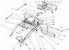 Toro 30180 - Mid-Size Proline Gear Traction Unit, 16 hp, 1991 (100001-199999) Ersatzteile HANDLE ASSEMBLY