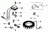 Toro 30180 - Mid-Size Proline Gear Traction Unit, 16 hp, 1991 (100001-199999) Ersatzteile IGNITION-ENGINE KOHLER MODEL NO. MV16S-TYPE 56511