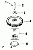 Toro 30180 - Mid-Size Proline Gear Traction Unit, 16 hp, 1991 (100001-199999) Ersatzteile OIL PUMP-ENGINE KOHLER MODEL NO. MV16S-TYPE 56511