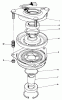 Toro 30180 - Mid-Size Proline Gear Traction Unit, 16 hp, 1992 (200001-299999) Ersatzteile CLUTCH ASSEMBLY NO. 54-3200