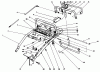 Toro 30180 - Mid-Size Proline Gear Traction Unit, 16 hp, 1992 (200001-299999) Ersatzteile HANDLE ASSEMBLY