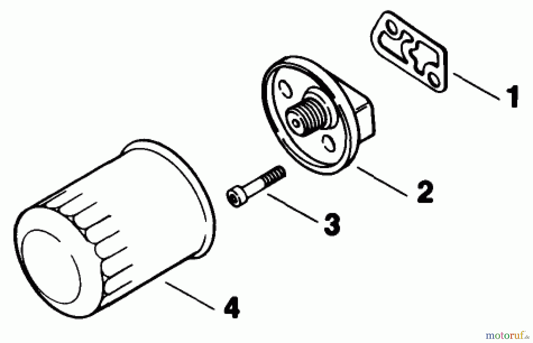 Toro Neu Mowers, Drive Unit Only 30180 - Toro Mid-Size Proline Gear Traction Unit, 16 hp, 1992 (200001-299999) OIL FILTER-ENGINE MODEL NO. MV16S-TYPE 56519