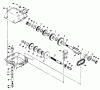 Toro 30180 - Mid-Size Proline Gear Traction Unit, 16 hp, 1992 (200001-299999) Ersatzteile TRANSMISSION PEERLESS MODEL NO. 700-039