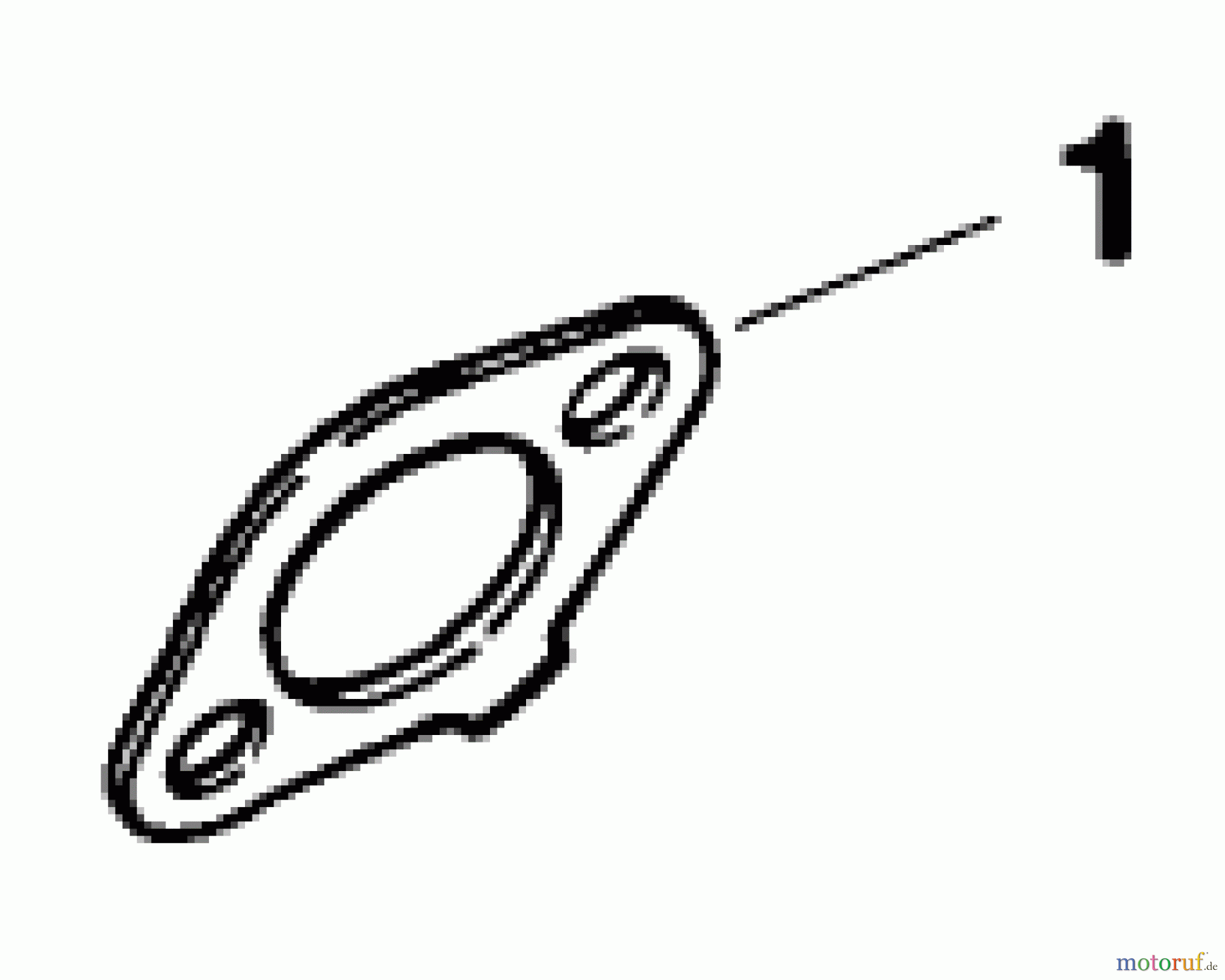  Toro Neu Mowers, Drive Unit Only 30180 - Toro Mid-Size Proline Gear Traction Unit, 16 hp, 1993 (390001-399999) EXHAUST-ENGINE MODEL NO. MV16S-TYPE 56519