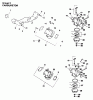 Toro 30180 - Mid-Size Proline Gear Traction Unit, 16 hp, 1994 (490001-490730) Ersatzteile ENGINE KOHLER MODEL NO. MV16S-TYPE PS56519 CARBURETOR GROUP 5