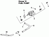 Toro 30180 - Mid-Size Proline Gear Traction Unit, 16 hp, 1994 (490001-490730) Ersatzteile ENGINE KOHLER MODEL NO. MV16S-TYPE PS56519 FUEL PUMP GROUP 14