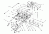 Toro 30180 - Mid-Size Proline Gear Traction Unit, 16 hp, 1994 (490731-499999) Ersatzteile HANDLE ASSEMBLY